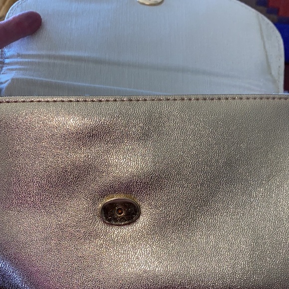 Vintage Avon Polished Gold Evening Bag IOB - Picture 7 of 12